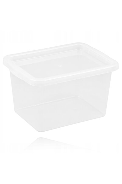 PLAST TEAM Recipient de depozitare cu capac, Basic, 15L. POJ PT 9512