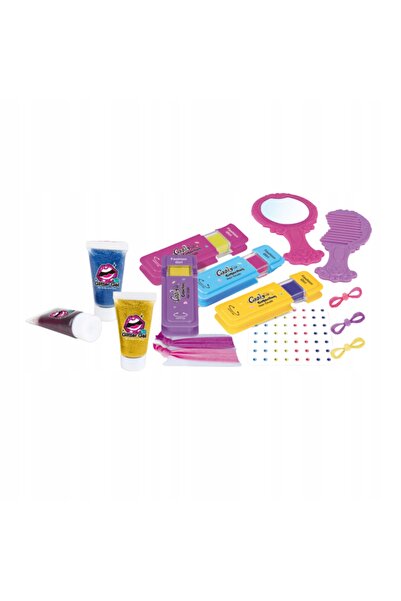MADEJ Set de coafură în trusă: cretă, gel, sclipici, accesorii