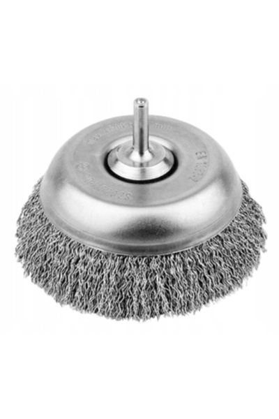 Szczotpol PERIE FRONTALĂ DIN SÂRMĂ DE OȚEL AX 6MM DIAMETRU 100MM - SZ DT 100