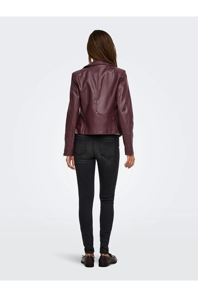 ONLY ONLGEMMA FAUX LEATHER BIKER OTW NOOS