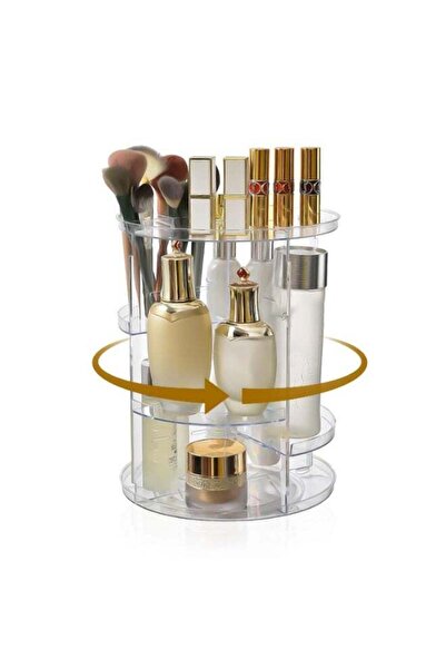Generic Smartspot Organizer Rack - 360° Rotating, Adjustable Layers, Large-Ca...