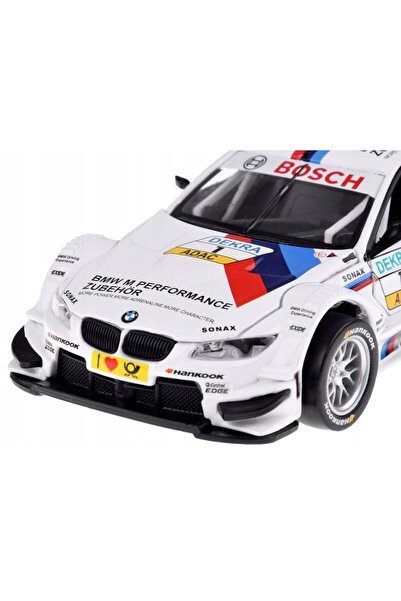 MSZ Model auto metalic sport BMW M3 DTM scară 1:32 cu sunet și lumină ZA4608