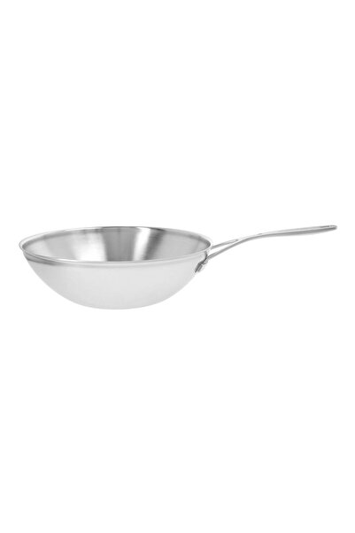 Demeyere Wok pan, stainless steel, 5 Ply, 30cm/3L, "Industry" -