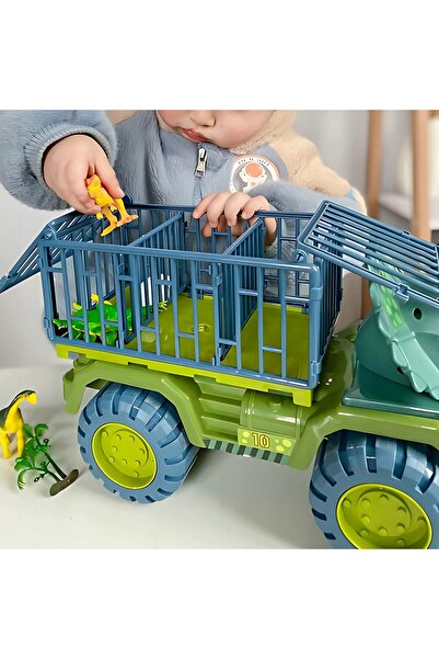 woopie Camion Transportator de Dinozauri Figurine 3+ Cadou Băieți Auto