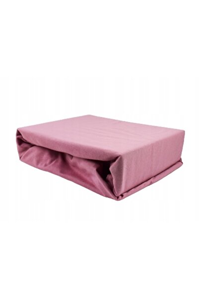 Mack Cuvertură de pat din jerseu cu elastic 220x200 roz pudră