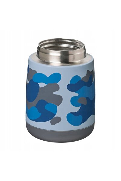 NO BRAND B.BOX Mini termos 210 ml Albastru Camo BB400305 bbox oțel inoxidabil