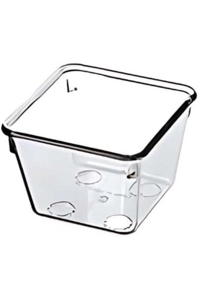 Generic Mini Drawer Organizer Clear Square Storage Box for Makeup, Jewelry, S...