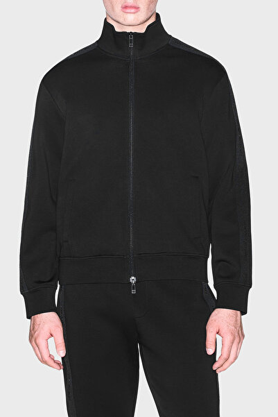Armani Exchange Pamuk Karışımlı Dik Yaka Fermuarlı Sweat Erkek SWEAT XM003144...