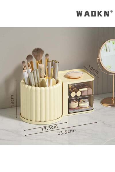 Generic New Trend in Desktop Storage, Light Luxury Dressing Table Storage Box...