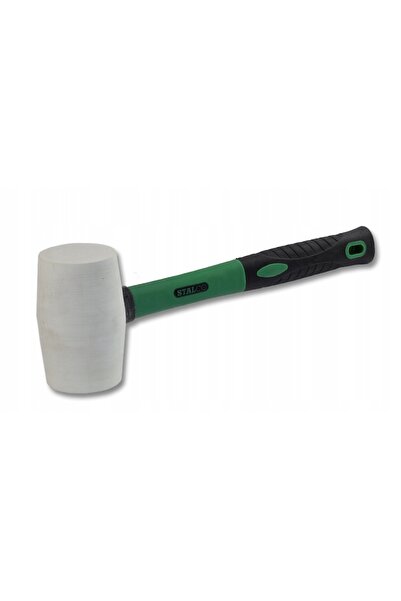 Stalco Ciocan de cauciuc de 11.5 cm, cu mâner din fibră de sticlă, antiderapa...