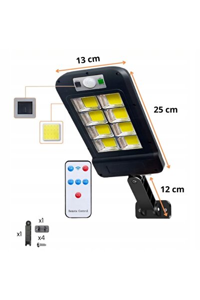RED GARDEN Lampă solară LED cu senzor de mișcare și crepuscul pentru exterior...