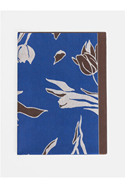 LC Waikiki Blue Floral Patterned Women's Shawl