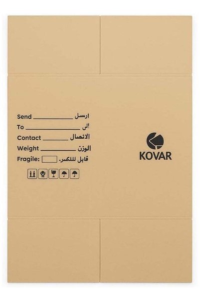 Generic Hard Brown Cardboard Empty Carton Box For Packaging And Shifting- 55X...