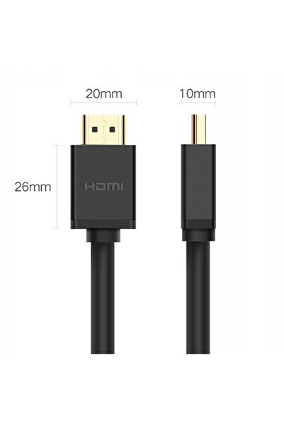 Ugreen Cablu HD104 HDMI 3m (negru)