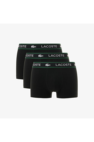 Lacoste Erkek Regular Fit Siyah Boxer