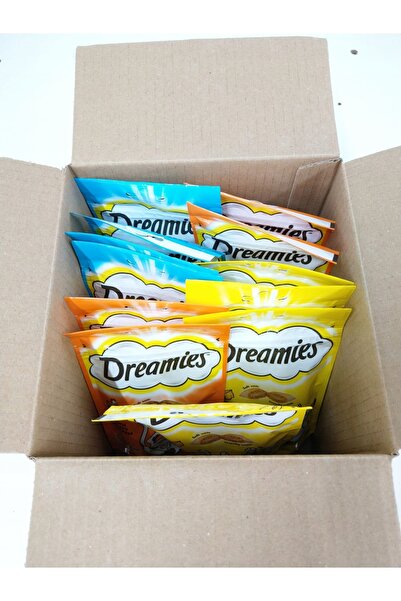 Dreamies Hrană pentru pisici, gusturi asortate, 12x60g