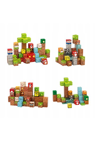 woopie Set de construcție magnetică Pădure 75 piese Cadou Creativ Educativ