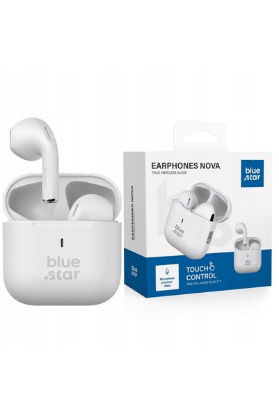Blue Star Press CĂȘTI FĂRĂ FIR TWS BLUE STAR NOVA FI5 BLUETOOTH 5.3