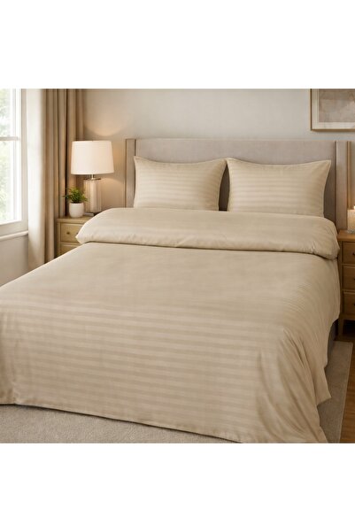 NO BRAND Lenjerie de pat hotelieră 160x200 2 fețe de pernă 70x80 Bumbac satin...