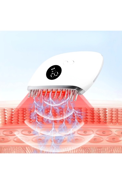 NO BRAND Aparat de masaj pentru piele și scalp, corporal, EMS, LED, Gua Sha, ...