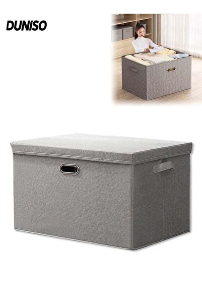 Generic Cloth Storage Box with lid,Foldable Closet Storage Organizer,Wardrobe...