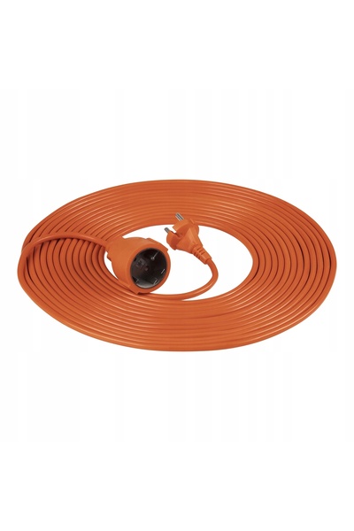 Orno Prelungitor de grădină 10M OMY 2X1MM2 IP20 Portocaliu - ON-GES-3/10M