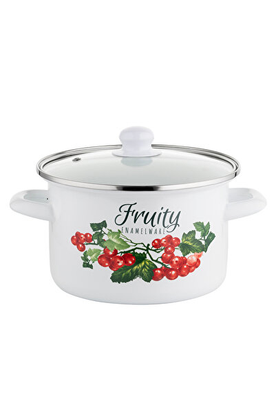 FLORINA Set de oale emalia polska pleszew Kalina 2 el. 18cm 20cm 2.65L 3.75L sta