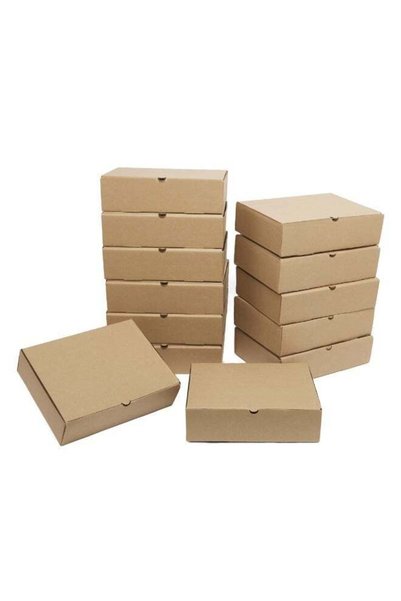 Generic Pack of 10 Corrugated 3ply Cardboard Moving Boxes, Size- 30L x 23W x ...