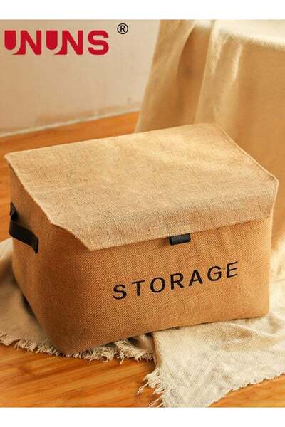Generic Storage Box with Lid,Fabric Storage Basket,Clothes Organizer,Wardrobe...