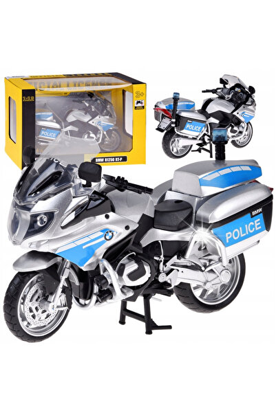 Jokomisiada Model BMW R1250 RT-P al poliției, la scara 1:12, motocicletă de p...