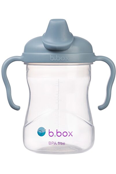 b.box Cana anti-vărsare pentru copii 4m+ 240ml cu cioc moale și capac Ocean