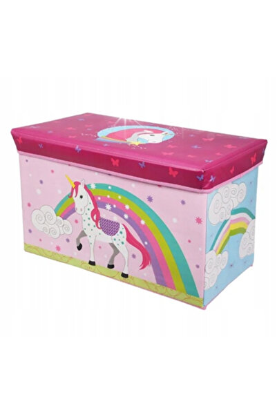 Koopman Cutie de jucării pentru copii UNICORN 60x30x35cm, organizator din MDF