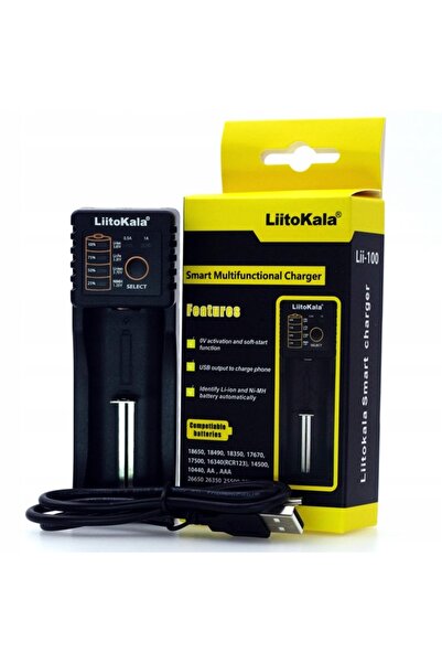 NO BRAND SET LANTERNĂ CONVOY S2+ T6-4C BATERIE 3500mAh ÎNCĂRCĂTOR Liitokala L...