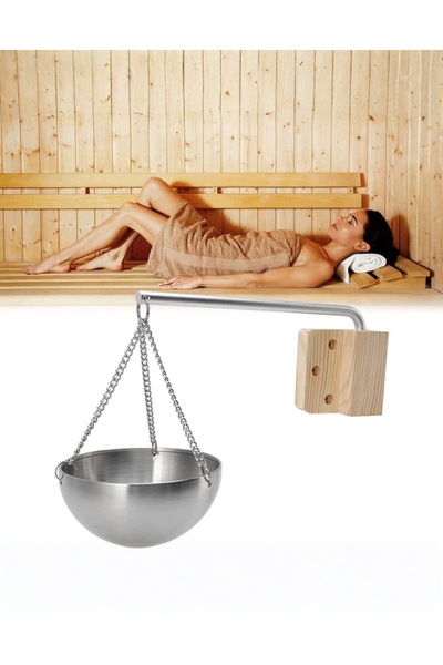 NO BRAND VAS AROMATERAPEUTIC DIN OȚEL INOXIDABIL PENTRU SAUNĂ, PENTRU ULEIURI...