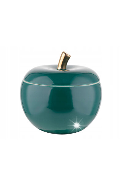 FLORINA Cutie decorativă din porțelan, model măr, 14x14x13 cm, pentru mărunți...