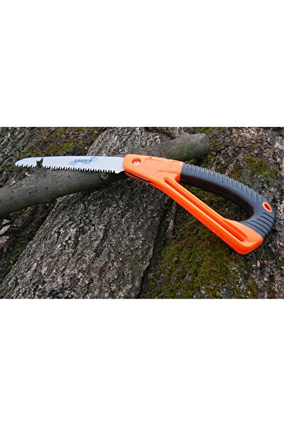 gardenline Foarfecă pentru crengi, tip sabie, 17cm, pliabilă cu buton