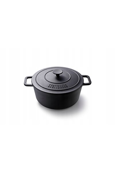NO BRAND SKOTTSBERG FOCARINĂ DIN FIER CASTĂ CU CAPAC 5.5 L FIER CASTĂ K3