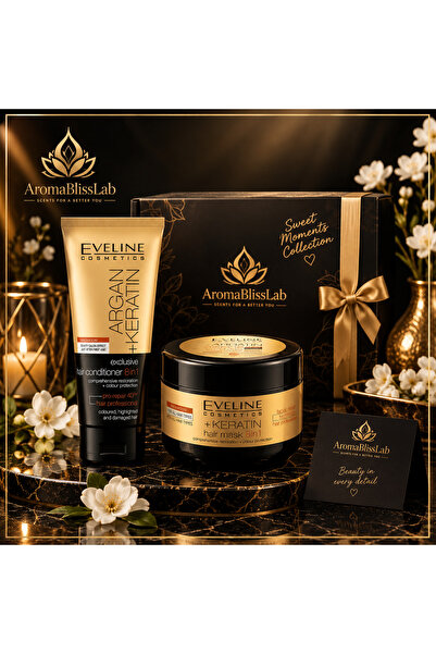 Eveline Cosmetics ✨   Σετ Αργκάν + Κερατίνη 8 σε 1 –