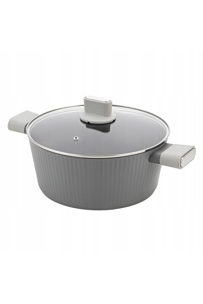 FLORINA Set Serrano 3 oale din aluminiu și 5 recipiente emailate