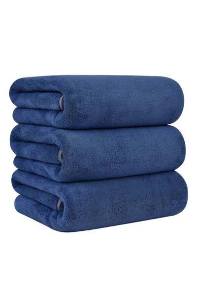 Generic DIAOJIA Microfiber Bath Towels 3 Pack, 300 GSM Highly Absorbent and Q...
