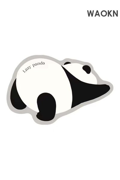 Generic Panda Cartoon shape mat ,Super absorbent soft non-slip quick drying f...
