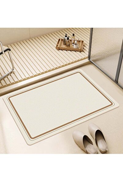 Generic Cloth Bath Mat Super Absorbent Bathtub Mat with Non-Slip Anti-Slip Ba...