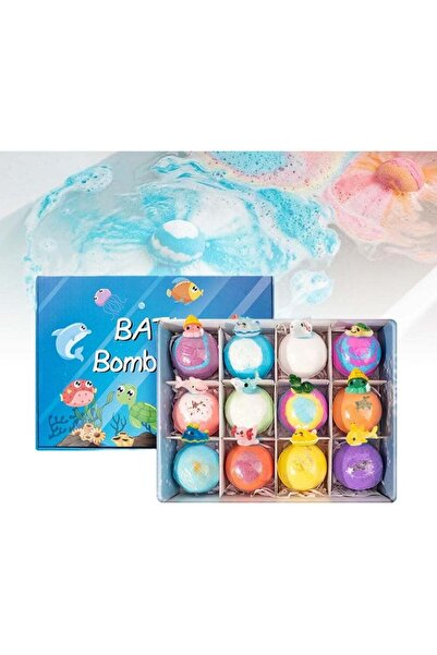 Generic Easter Bath Bombs with Surprise Inside, 6/12 Pack Fizzy Bubble Bath G...