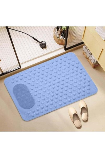 Generic Non Slip Shower Mat, 27x14 inch Large Bathtub Mat with with Foot Scru...