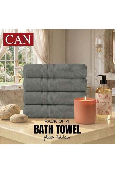Generic Premium Microfiber Bath Towels Pack Of 4 - Ultra Soft & Absorbent Lar...