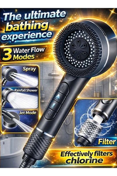Generic Filtered Shower Head with Handheld, High Pressure Shower Heads with S...