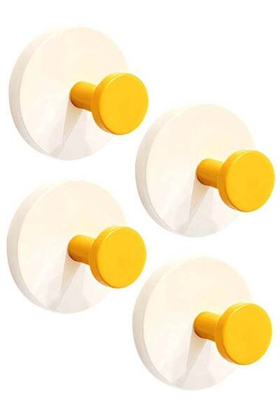 Generic Strong Suction Cup Hooks 4PCS, No Drilling Removable Waterproof Rustp...