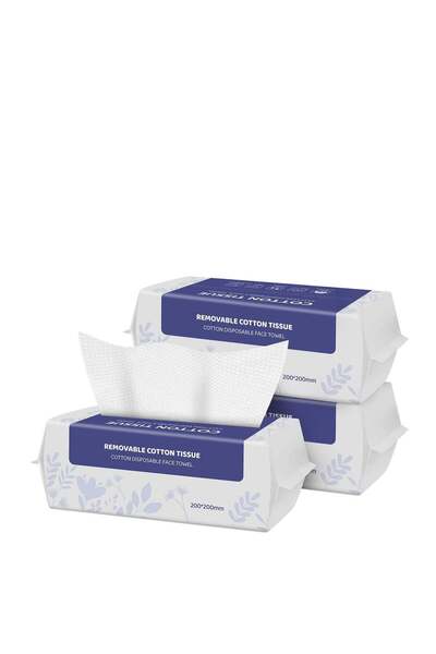Generic 3 Pack Disposabel Face Cloths for Washing 100% Cotton Soft Face Cloth...