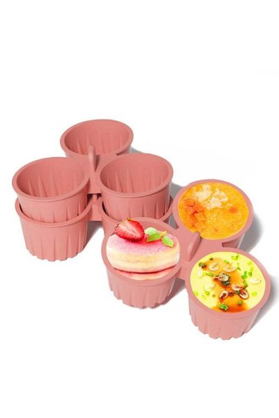 Generic 1 Piece Silicone Air Fryer Baking Cup Easy to Clean Egg Cooking Mold ...