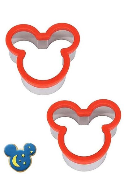 Generic Mouse Cookie Cutter, Metal Mickey Mouse Sandwich Cutter for Baking, L...